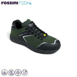Calzatura Bassa KRIPTON Nero e Verde S3 ESD